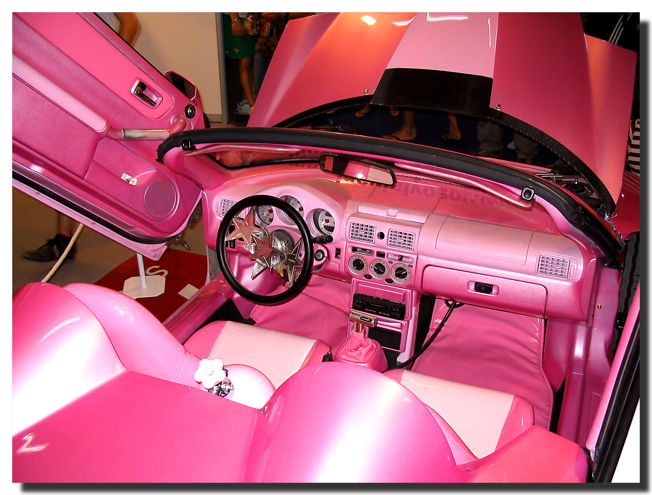 Где розовые машины